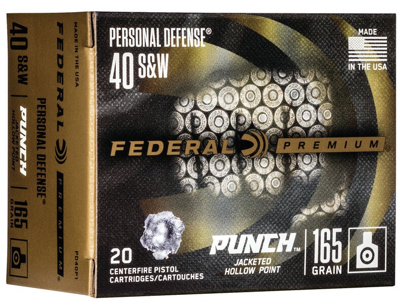 FED 40SW 165GR PUNCH JHP 20 - 556 Black Friday Promotion